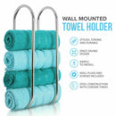 Shower Hanger Towel Bar Towel Holder Storage Rack Towel Rail Bathroom Shelf