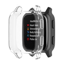 TPU Full Bumper Cover Screen Scratch Case for Garmin Venu Sq (Clear) Newly