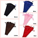 Office Simple Velvet Pen Pouch Sleeve Holder Pencil Case Single Pen Bag