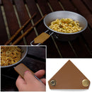 Handle Cover Camp Bowl Cover Triangular Leather Buckle Shera Bowl Gloves