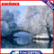 Hand Painted DIY Snow by Lake Oil Canvas Paint By Numbers Drawing Kit Ornaments