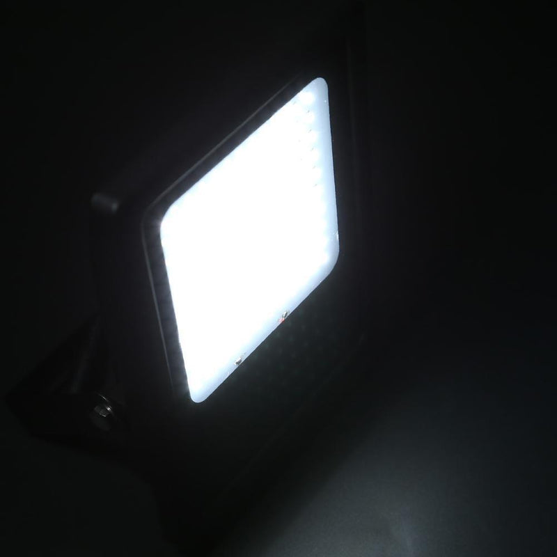 Broadroot Solar Light, Waterproof, 50W, 120 LEDs, Sensor Flood Spotlight for Gar
