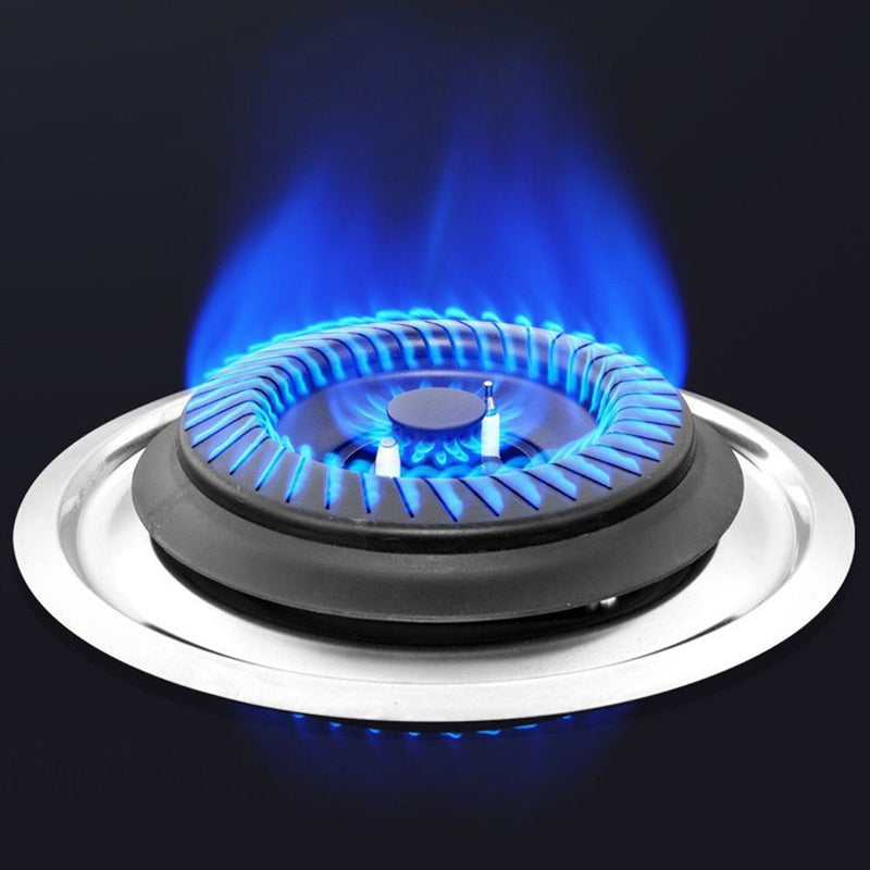 Windproof High Foot Burner Core Stainless Lids Diffusers Embedded Gas Stove