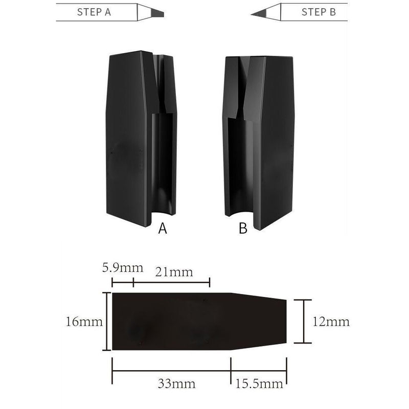Permanent Microblading Pencil Tip Thin Sharpening Eyebrow Pencil Sharpener