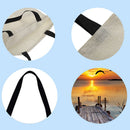 The Dragon Good Sunset Sunset Sunset, Printed Shoulder Bag, Shopping Bag f