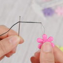 Small Eye Plastic Sewing Tool Needle Threader Garment Sewing Multicolor Hand