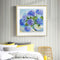 Flower Oil Paint By Numbers Kit DIY Acrylic Painting on Canvas Wall Art Pictu