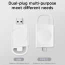 Practical Smart Watch Magnetic Induction Charger for Watch Series 7 6 5 4 White