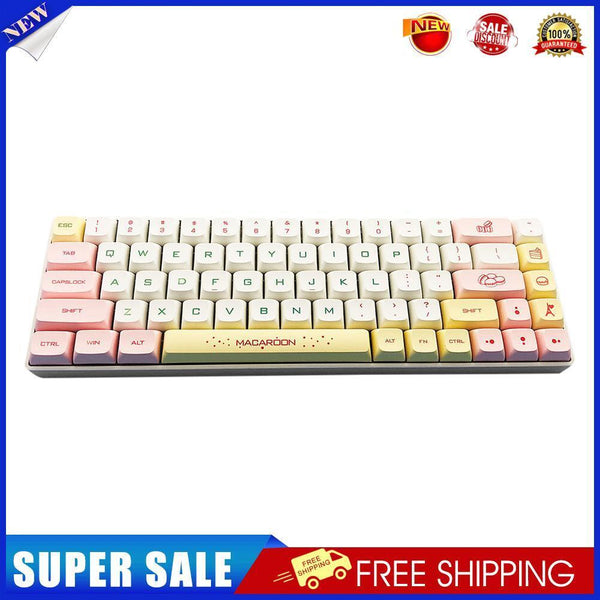 127pcs Mechanical Keyboard Keycaps XDA Height for MX Switches (Macaron )