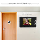 Vision HD Camera Outdoor Doorbell 2.8-Inch LCD Digital Doorbell Camera Night