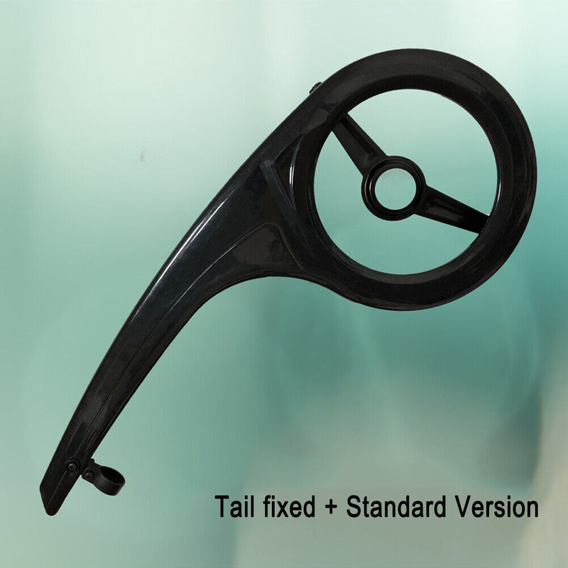 40-44 Teeth Bicycle Chain Protective Cover Plastic Bike Chain Covers Black Newly