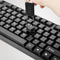 4pcs Mechanical Keyboard Keycap Puller with Brushes for Cherry MX (Black)