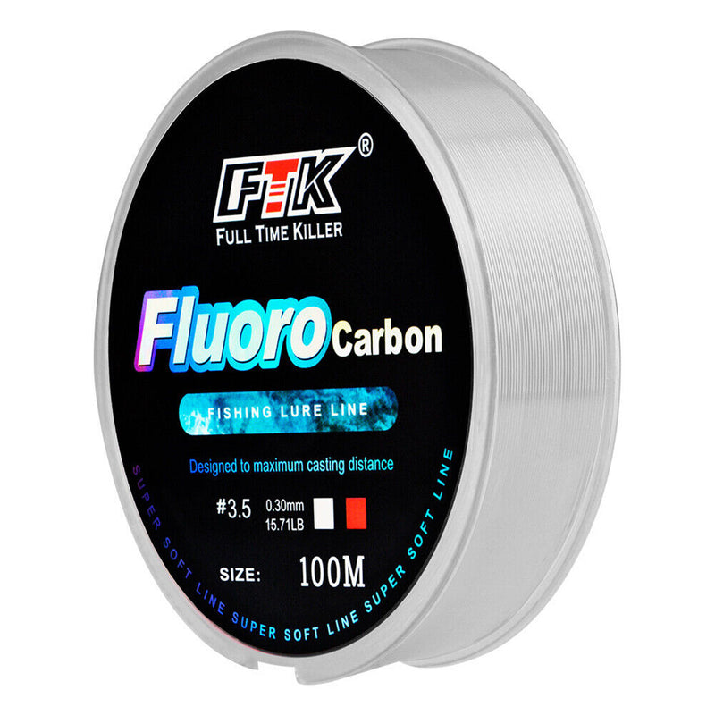 100m Durable Nylon Fishing Main Line Wear-Resistant Long Casting Fishing Wire