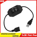 DC 5V Knob LED Strip Light Dimmer Switch 1 Channel Adjust Brightness Controller