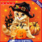 Halloween Cat 5D DIY Full Round Diamond Painting Handmade Mosaic Decor Pictures