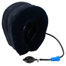 Inflatable Neck Stretcher 3 Tubes Air Cervical Traction Pain Relief (Blue) Newly
