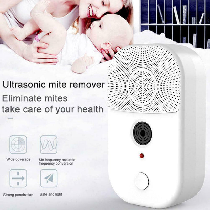 Dust Mite Bed Bug Killer Flea and Ant Repeller Ultrasonic Wave F6X2 C3I0