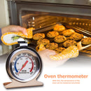 Food Temperature Stand Up Dial Oven Thermometer Stainless Steel Gauge Supplies