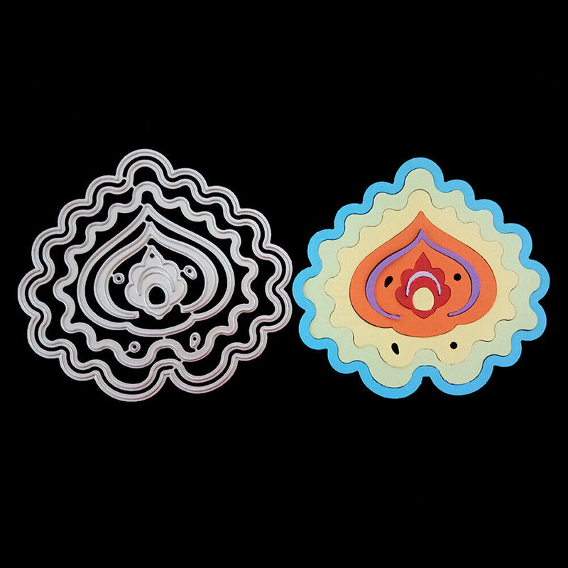 Hollow DIY Craft Cutting Dies Stencils Scrapbook Embossing Photo Album Card-2151