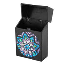 DIY Diamond Business Card Storage Box Creative ID Card Bus Card Holder (9)