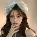 Photo Props Chiffon Elegant Hair Accessories Big Bow Hairbands Hair Ornament
