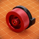 Outdoor Camping Picnic Stove Converter Long-Flat Gas Bottle Adapter(Red) Newly