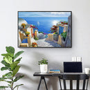 DIY 5D Diamond Landscape House Full Drill Round Rhinestone Painting Kit Pictu