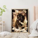 5D Diamond Painting Kits Cat Full Square Drill DIY Wall Art Hanging Decoratio
