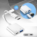 Data Sync U Disk Reader PD Fast Charging USB 3.0 Type-C OTG Adapter Converter