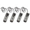 4pcs Longboard Surfing Fins Clip Nylon Longboard Fittings Detachable Access