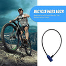 Metal Bicycle Lock Universal MTB Road Bike Anti Theft Security Lock (Black)