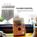 Kalimba Key Steel Thumb Piano 17 Keys w/ Screw for Kalimba DIY Replacement Parts
