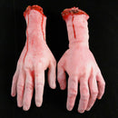 Bloody Hand Zombie Skinned Arm Skeleton Body Parts P L0Z0 Dead Halloween D4T4