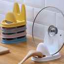 Vertical Pot Cover Rack Tableware Storage Rack Soup Spoon Rack Pot Lid Rack