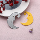 Moon DIY Metal Stencil Scrapbook Embroidery Cutting Die Craft Album Card