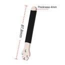 Bike Spoke Wrench Spokes Wheel Rim Tension Correction Repair Tools (Black) Newly