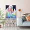 Girl White Horse 40x50cm Oil Paint By Numbers Picture DIY Modern Wall Art Newly
