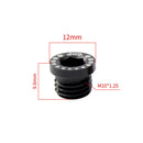 MUQZI 4pcs Folding Bicycle Screw Bolt M10 V Brake Stem Fixing Bolts (Black)