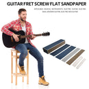 3pcs Guitar Fingerboard Guard Protector Beam Fret Sanding Leveler with Sandpaper