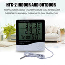 LCD Digital Temperature Humidity Meter HTC-2 Hygrometer H7J4 Thermometer R5R3