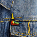 Brooch Pins Colorful Palette Pigment Painting Badge Jacket Backpack Decor Gift