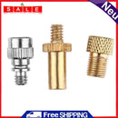 Everpert Valve Adapter for Bicycle, Aluminum Alloy, Presta-on-Schrader-Ven