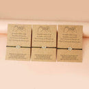 Forever Friend Wish Bracelet Friendship Card Gift Bead 3in1 A0A2 N4Z0 M7J3 K5M0