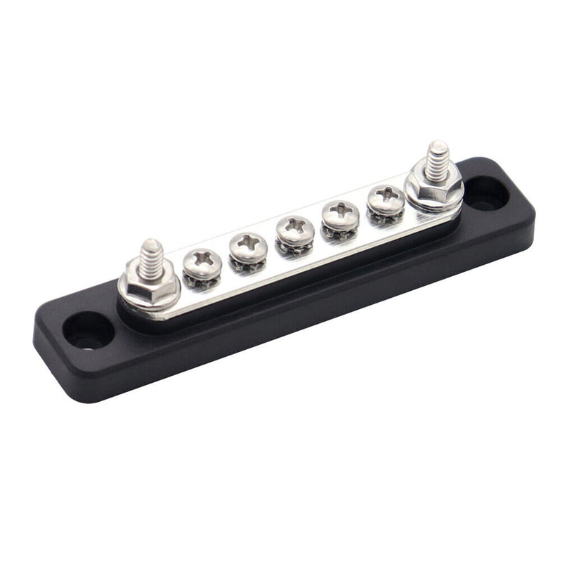 Bus Bar 48V 100 Amp Busbar with Clear Cover for Truck Boat RV (AOA1134-A) Newly
