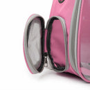 Pet Travel Carrier Transparent Space Capsule Cat Bubble Backpack (Pink)