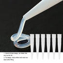 Caulking Nozzle Glass Glue Tip Sealant Finisher Grout Seam Tools (20pcs) Newly