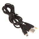 1.2m 2in 1 Game Console USB Data Cable Sync Transmit Power Charging Cable Cha