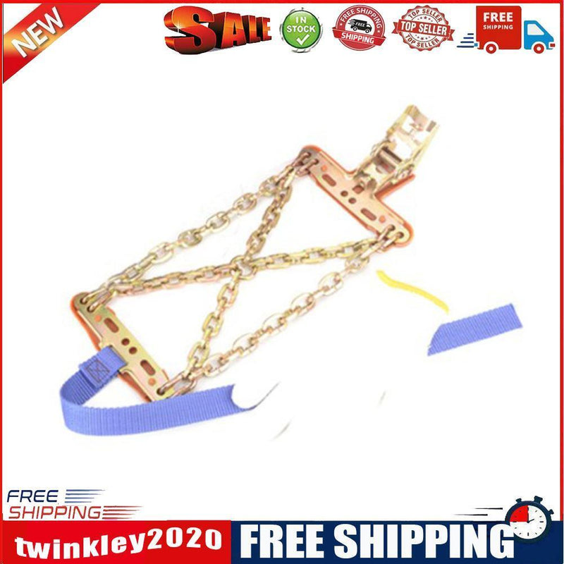 Steel Car Truck Tire Chain Tyre Anti Skid Traction Chain for Snow Ice Road
