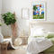 Cartoon Lighthouse Oil Paint By Numbers DIY Handpainted on Canvas Wall Art