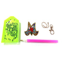 DIY Key Chain Diamond Painting Letters Women Bag Keyring Pendant Gift (M) Newly
